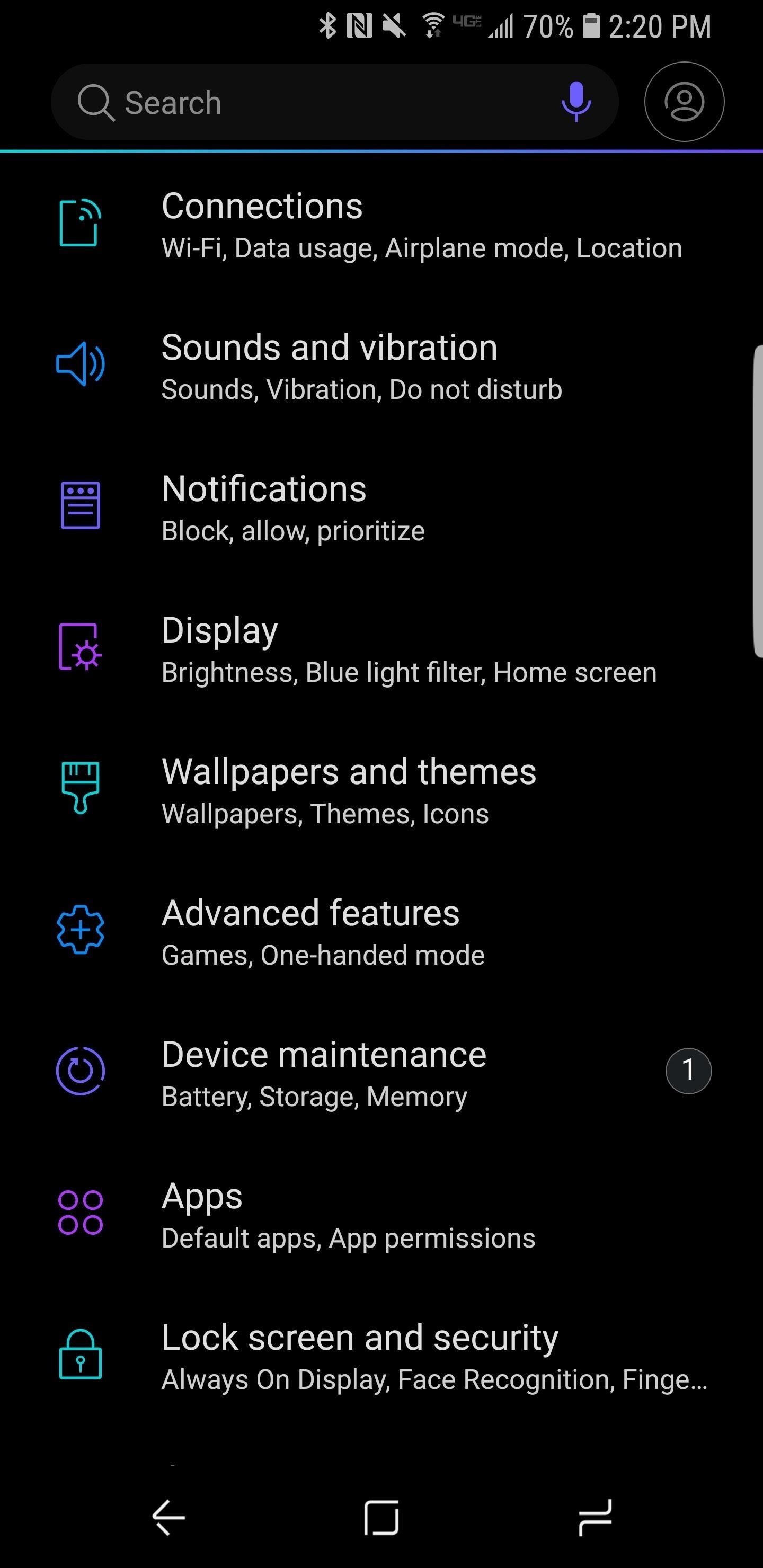 10 Awesome (& Free) Dark Themes for Your Galaxy S9