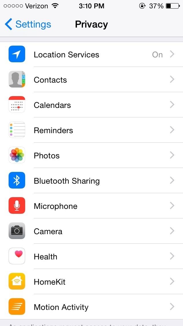 14 iOS 8 Privacy Settings Everyone Needs to Understand (And Probably Change Right Now)