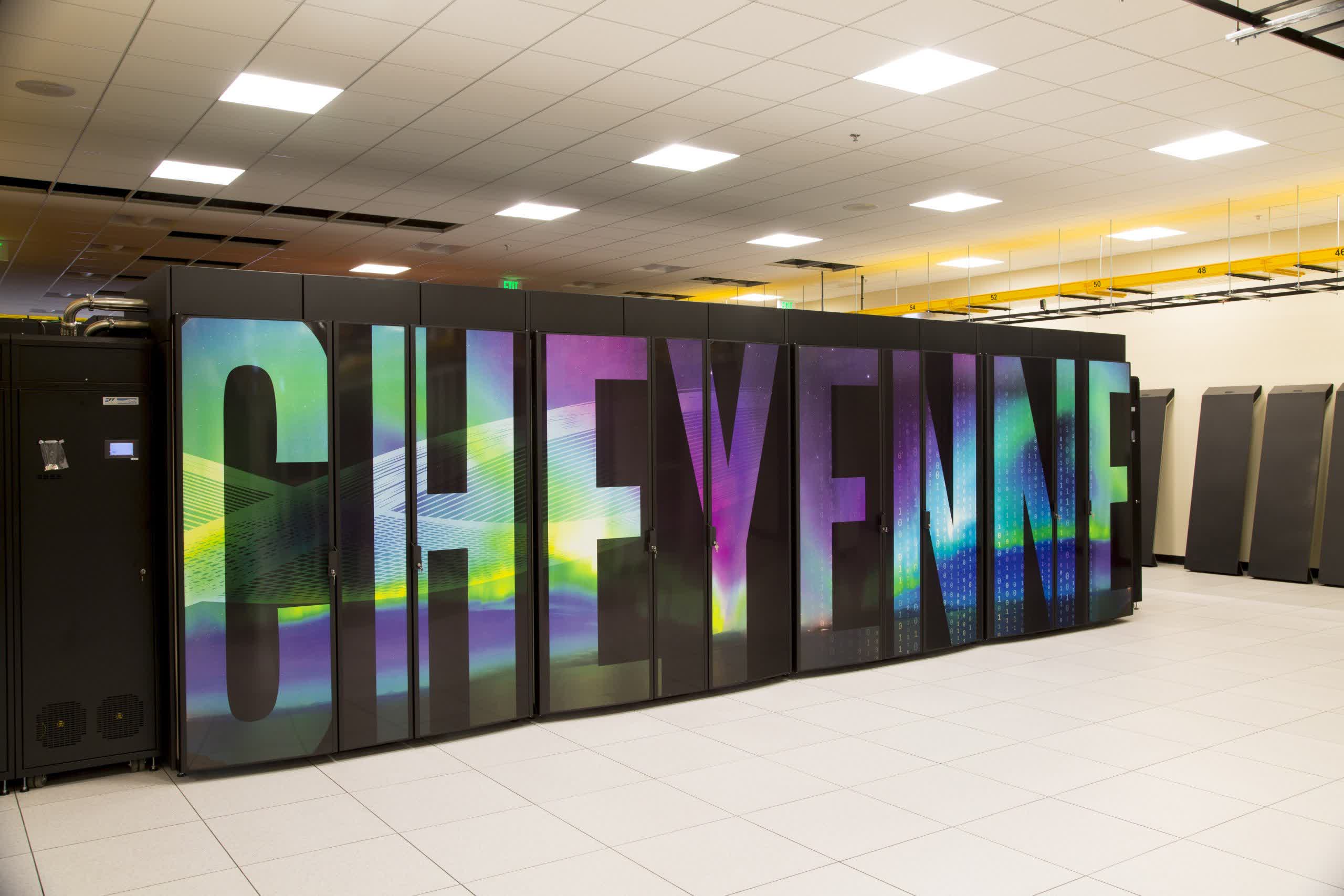 The US government is auctioning the Cheyenne supercomputer: 145,152 CPU cores and 313 TB of RAM