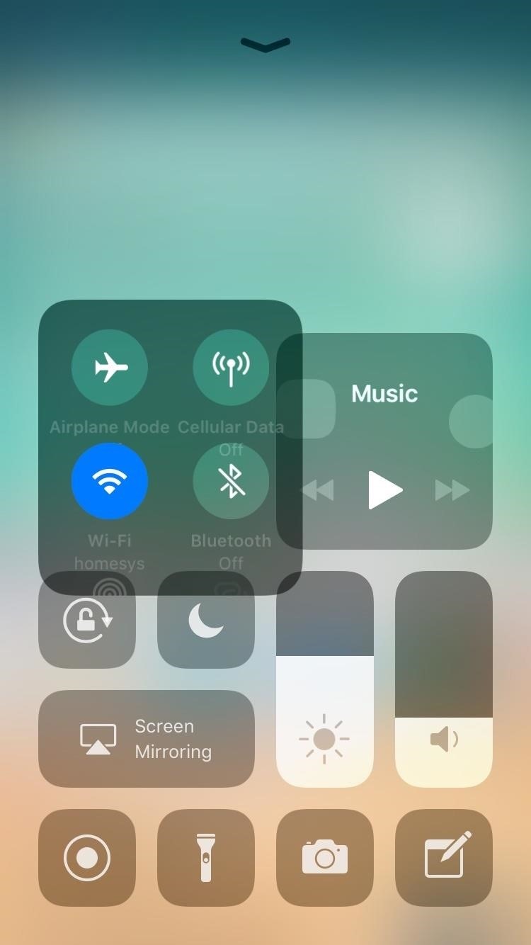 How to Access Your AirDrop Settings in iOS 11's New Control Center