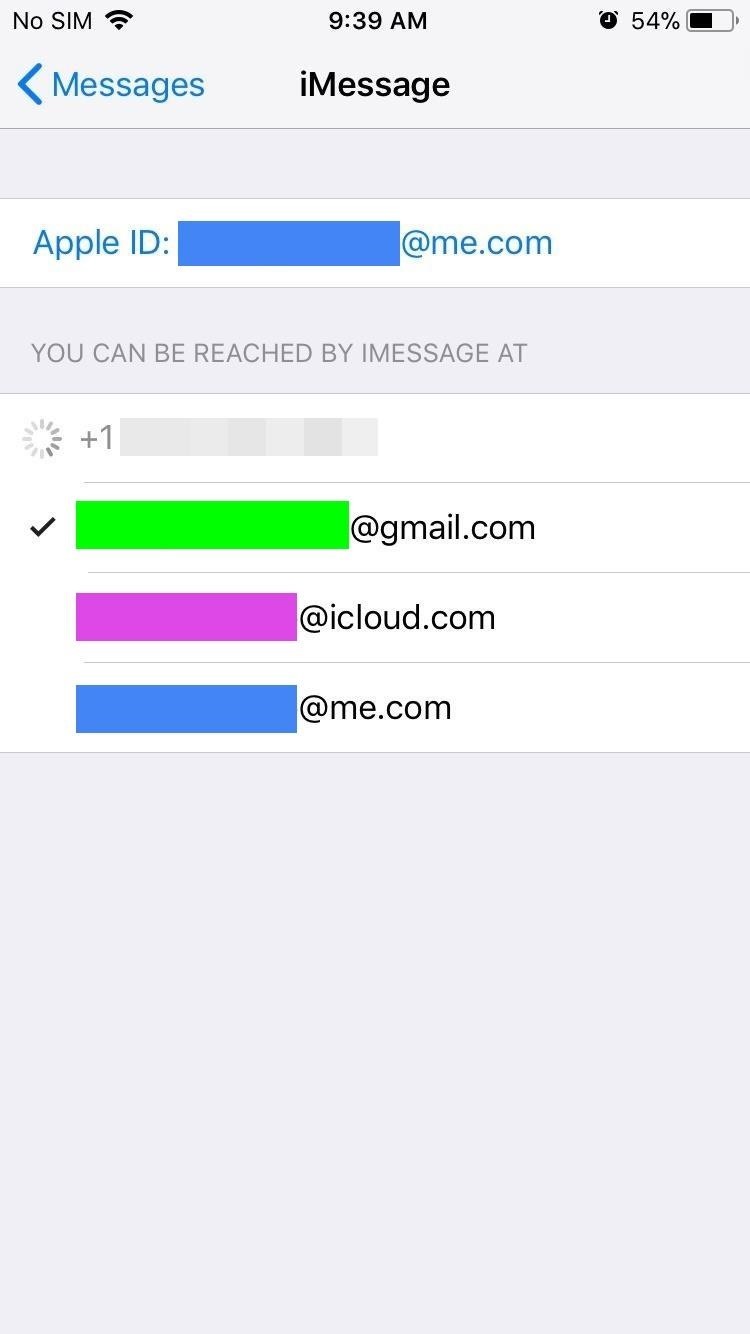 How to Add Additional Emails to FaceTime & Messages in iOS 11