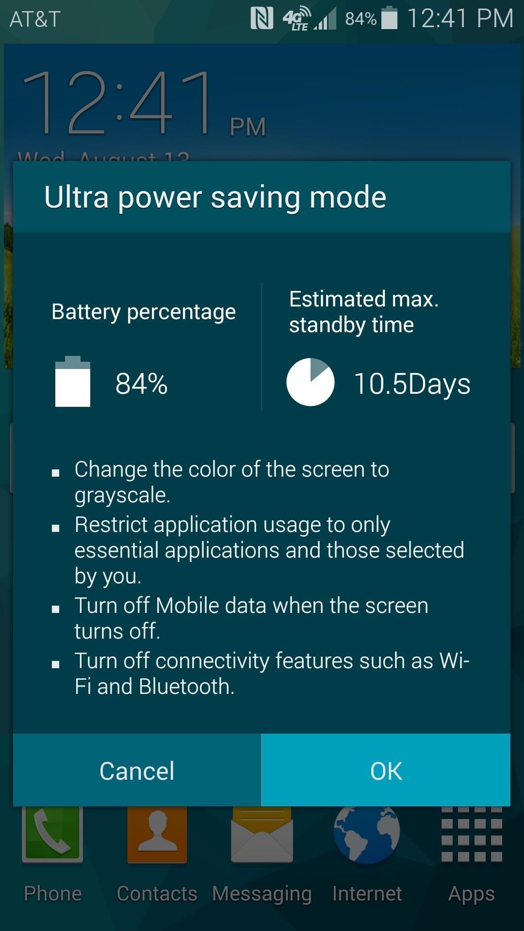 Add Any Apps to Ultra Power-Saving Mode on the Galaxy S5