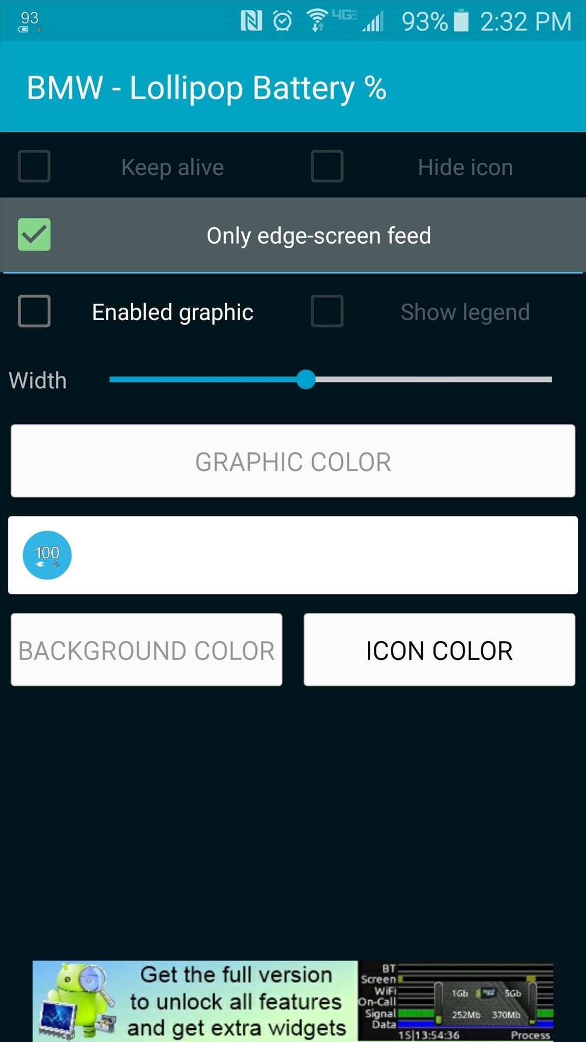 Add a Battery Meter & System Stats to the Information Stream on Your Galaxy S6 Edge