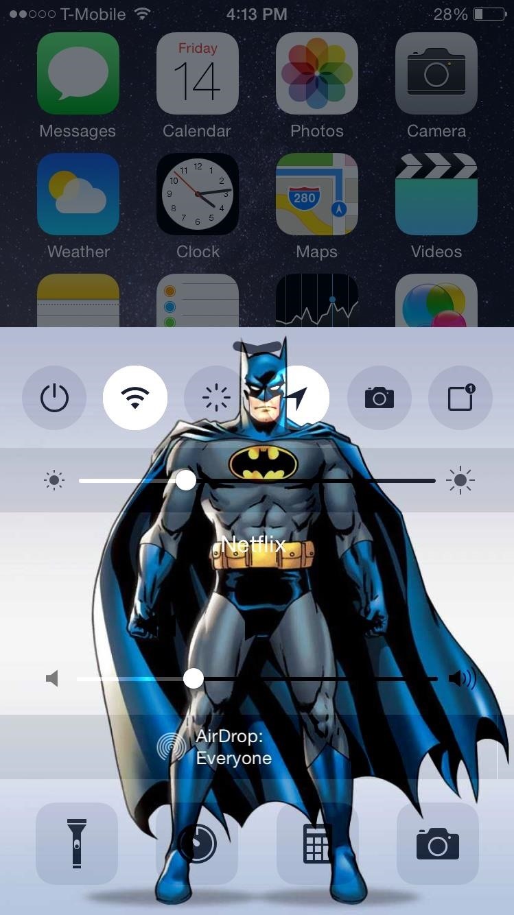 Add a Custom Background Image to Your iPhone's Control Center