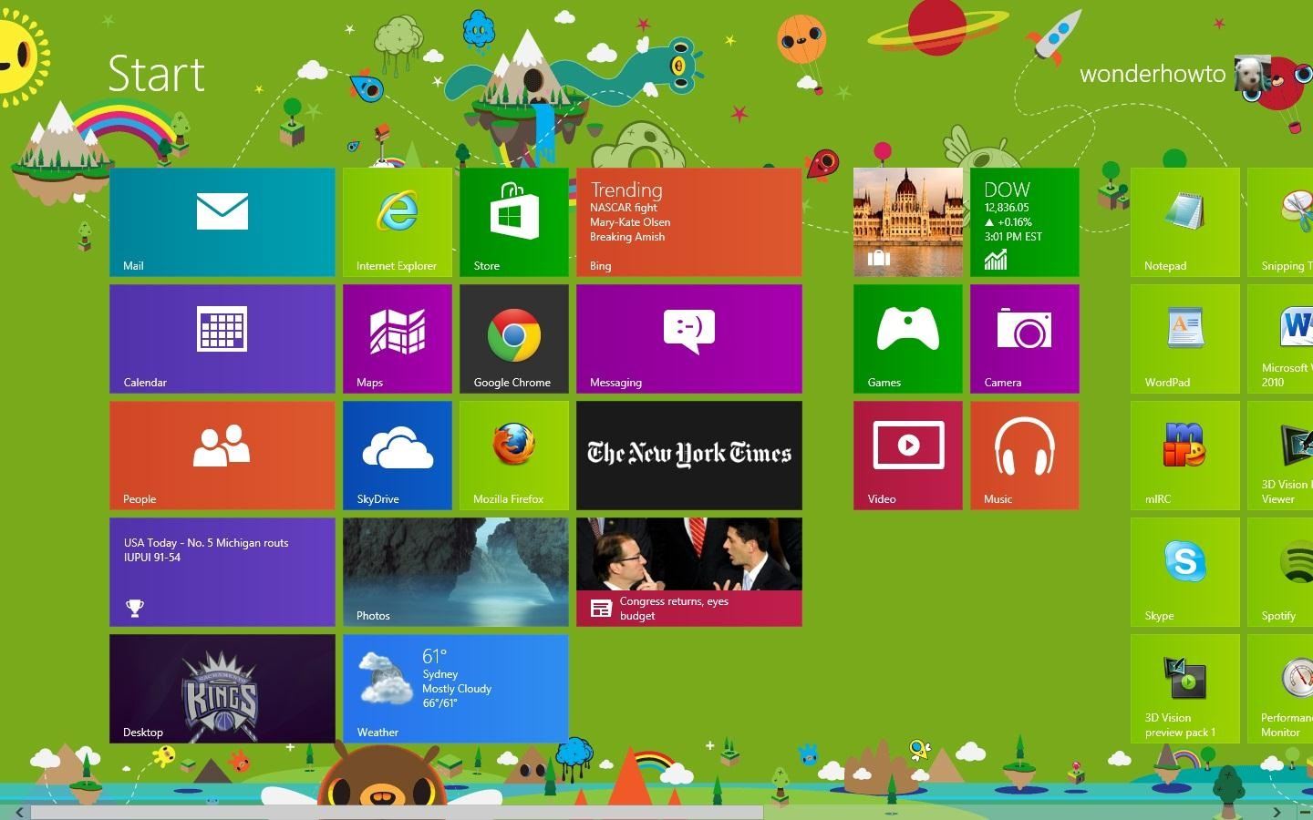 How to Add a Custom Background Image to Your Windows 8 Start Screen