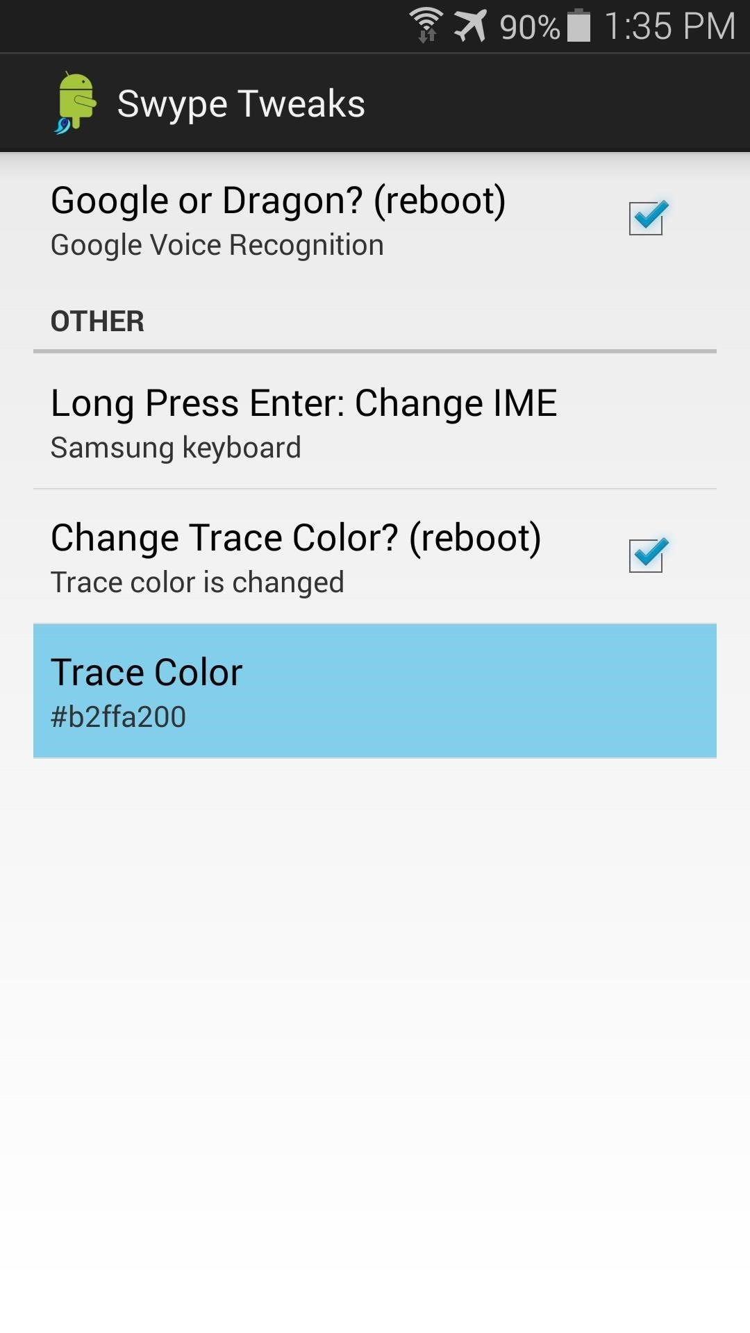 How to Add Custom Colors & Google Voice Typing to Swype on Your Galaxy S5