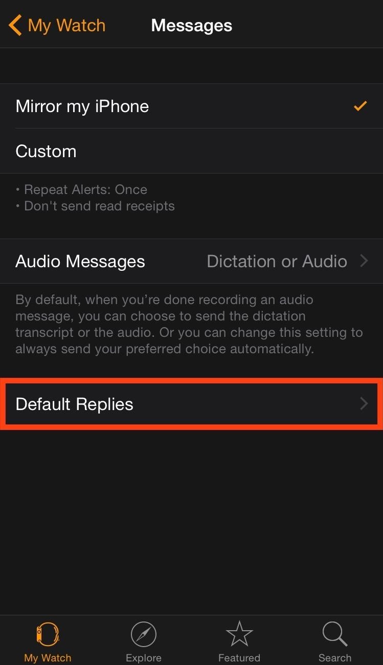 How to Add Custom Replies for Messages on Your Apple Watch