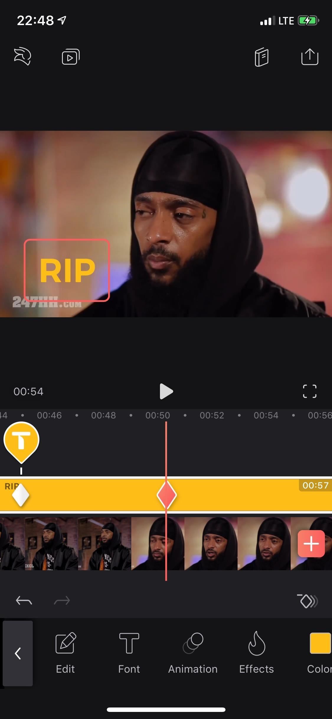 How to Add, Customize & Animate Text Layers in Your Videos with Enlight Videoleap for iPhone