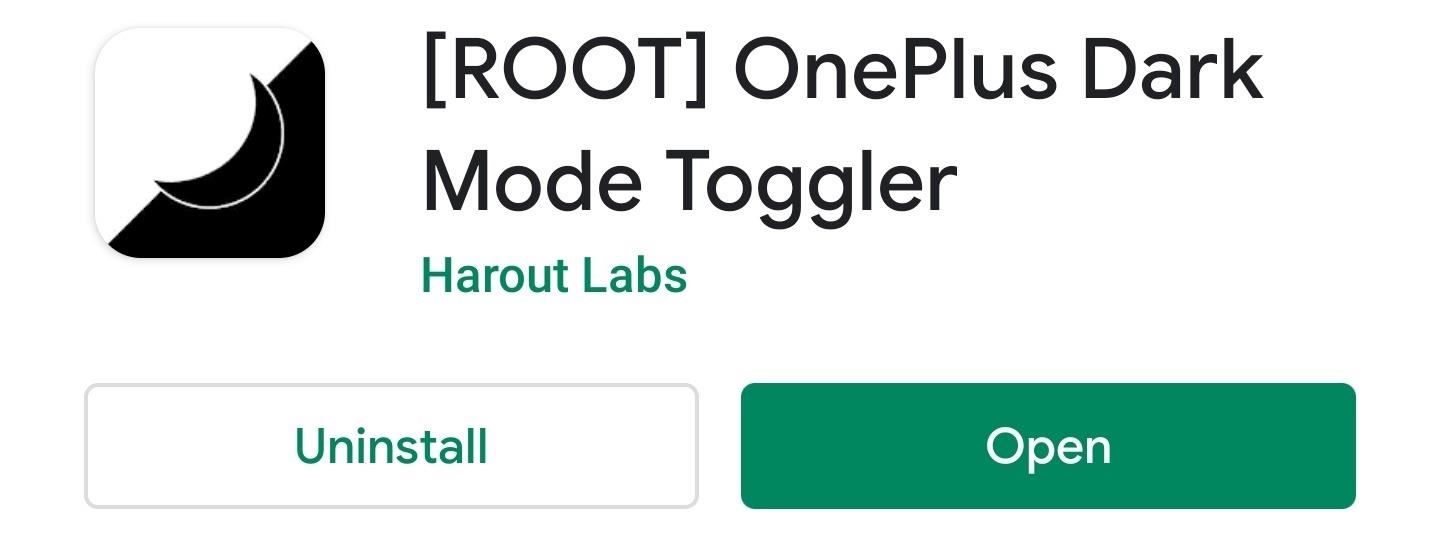 Add a Dark Mode Toggle to Android 10's Quick Settings on Your OnePlus