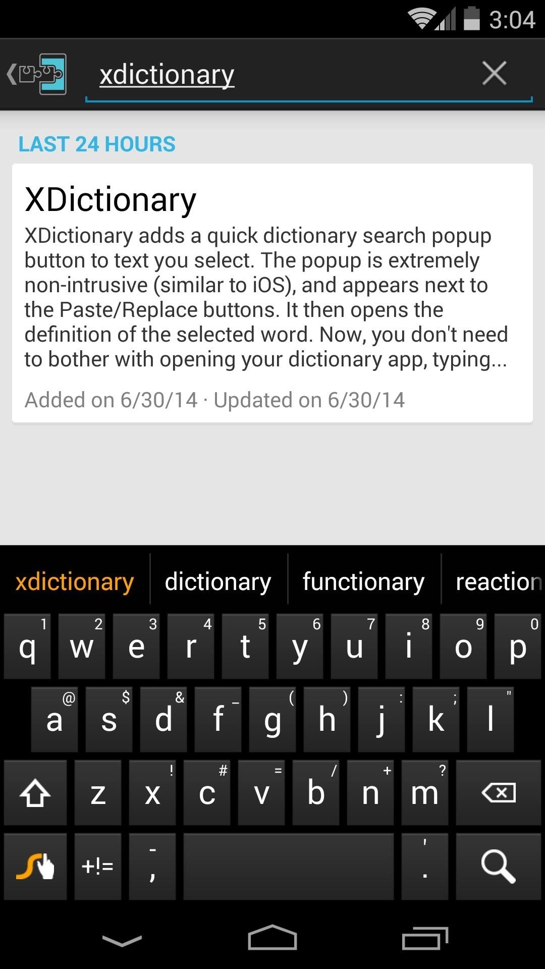 How to Add a “Define Word” Option to the Copy/Paste Menu on Your Nexus 5