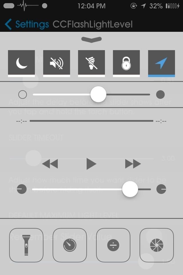 How to Add a Dimmer Switch to Your iPhone's Flashlight in the Control Center