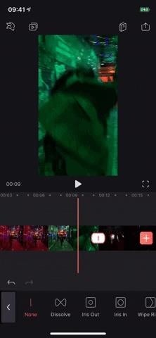 How to Add Dissolves, Wipes, Fades & Other Video Transitions in Enlight Videoleap for iPhone