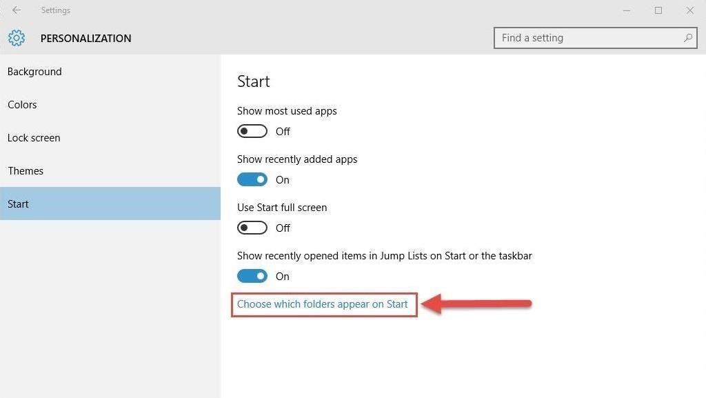 How to Add Documents, Downloads, Pictures, & Other Folders to the Windows 10 Start Menu