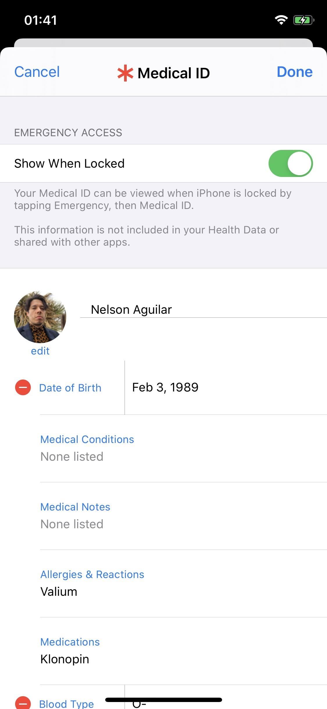 How to Add an Emergency Medical Card to Your iPhone's Lock Screen with Important Health Information for First Responders