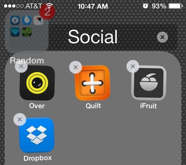 How to Add a Folder to a Folder in iOS 7 to Save Massive Amounts of Space on Your Home Screen