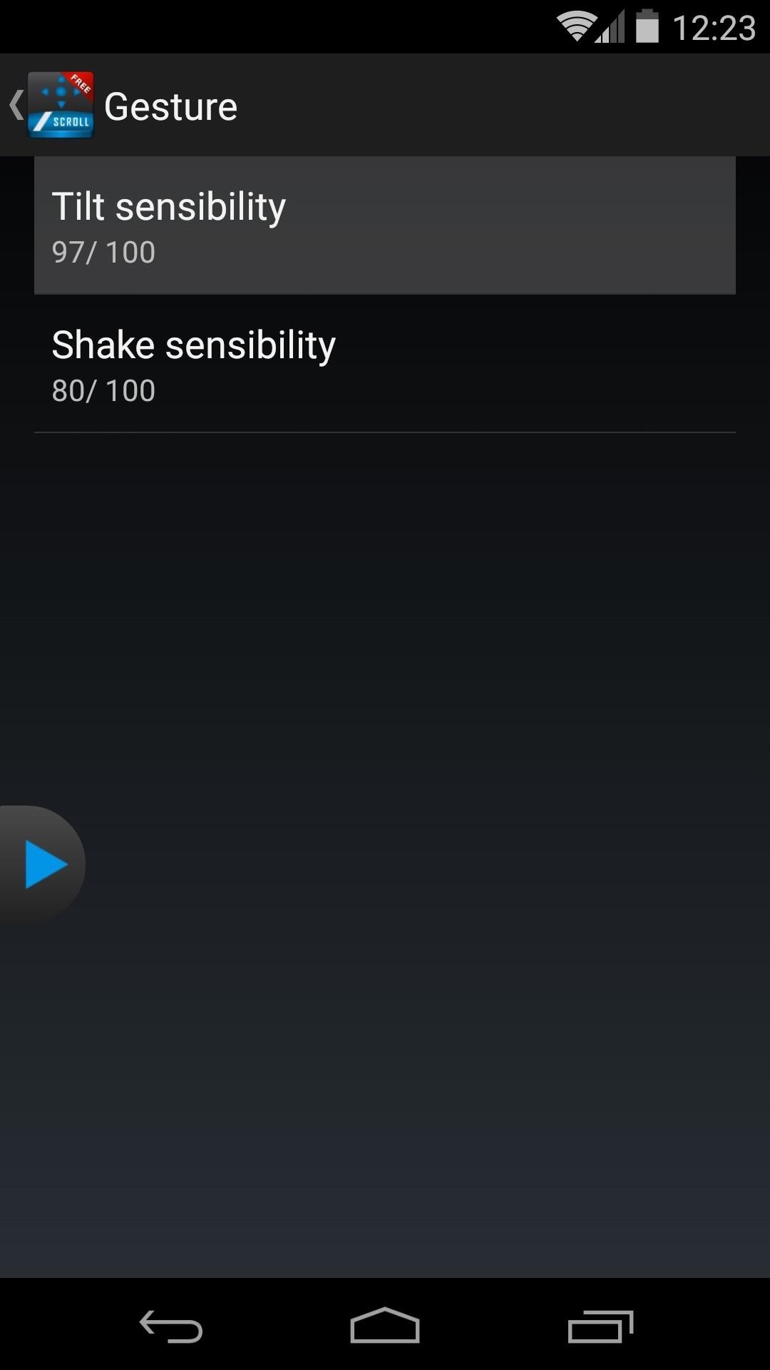 Add No-Touch Scrolling to Your Android