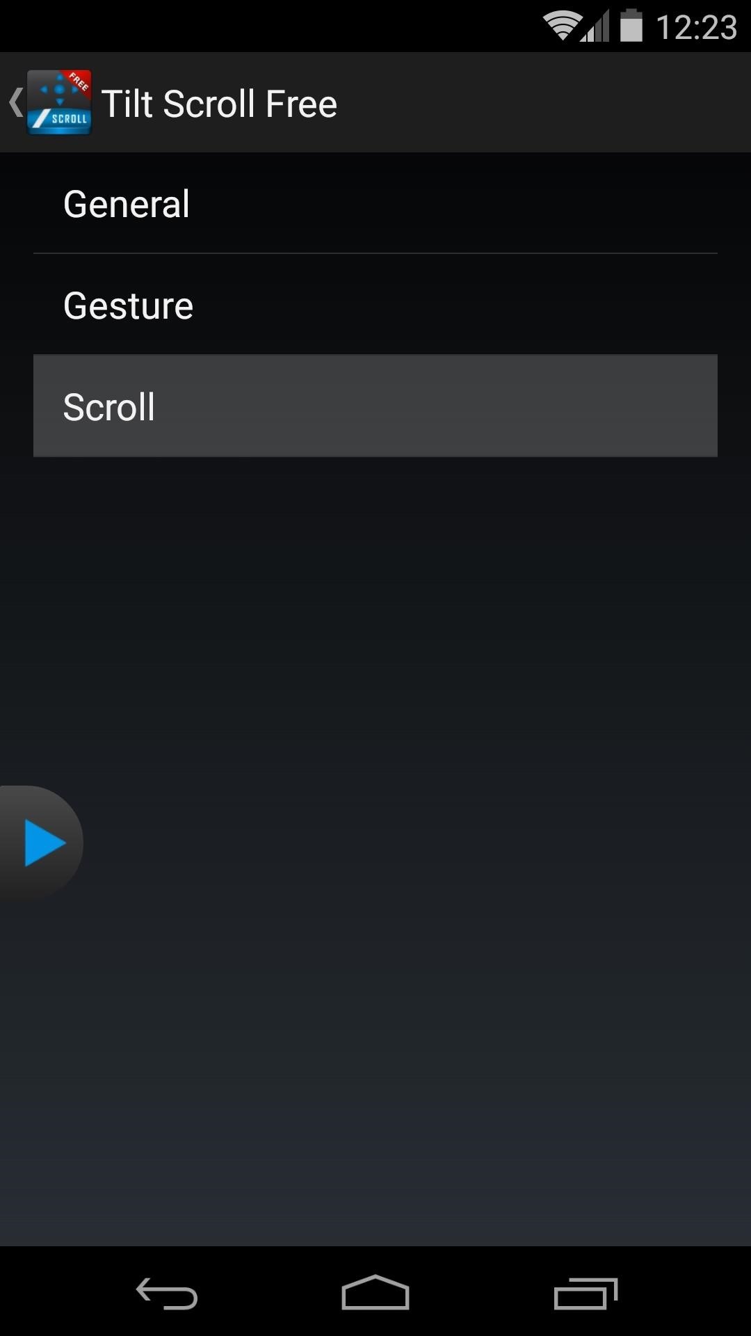 Add No-Touch Scrolling to Your Android