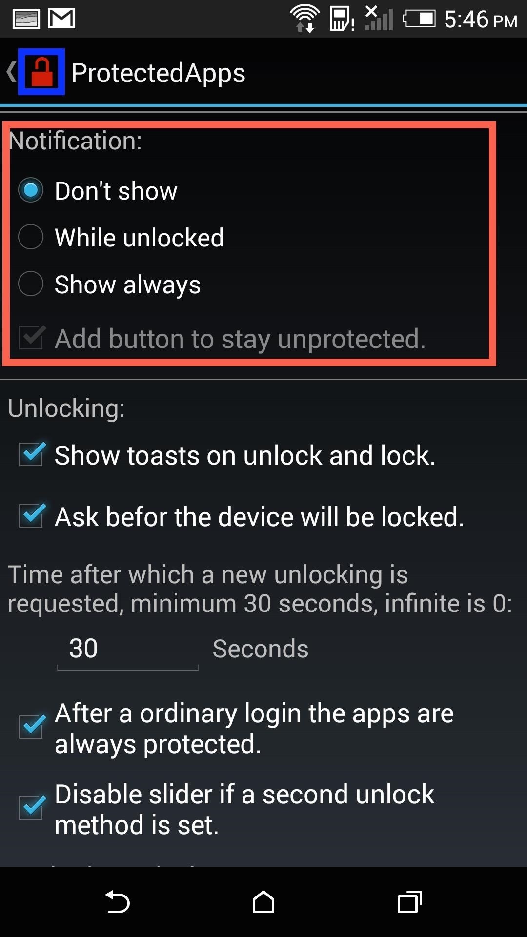 How to Add a Password, Pattern, or PIN Lock to Any App on Your HTC One or Other Android Device