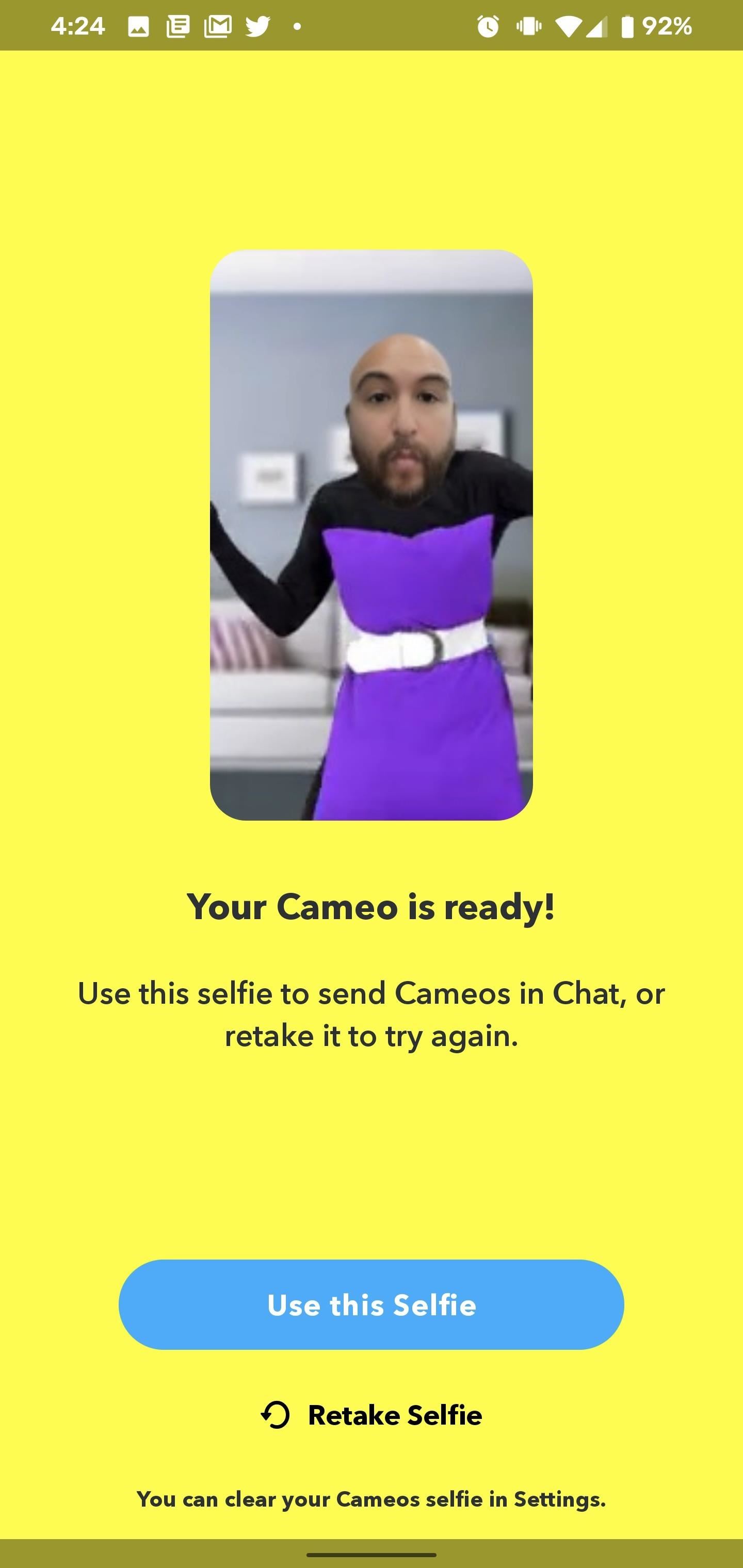 Add Personalized Animated Stickers to Your Snapchat Photos & Videos with Cameos