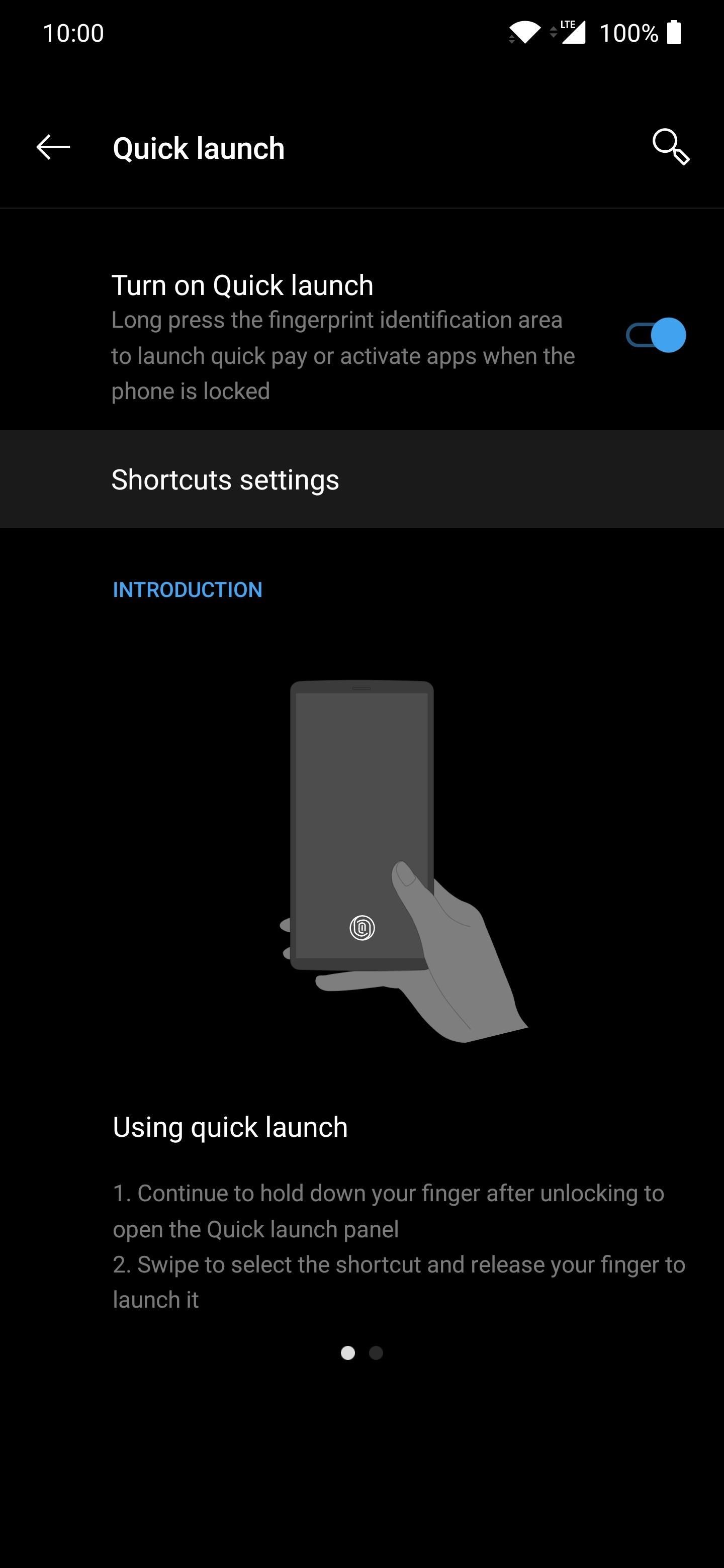 How to Add Quick App Shortcuts to the in-Display Fingerprint Scanner on Your OnePlus