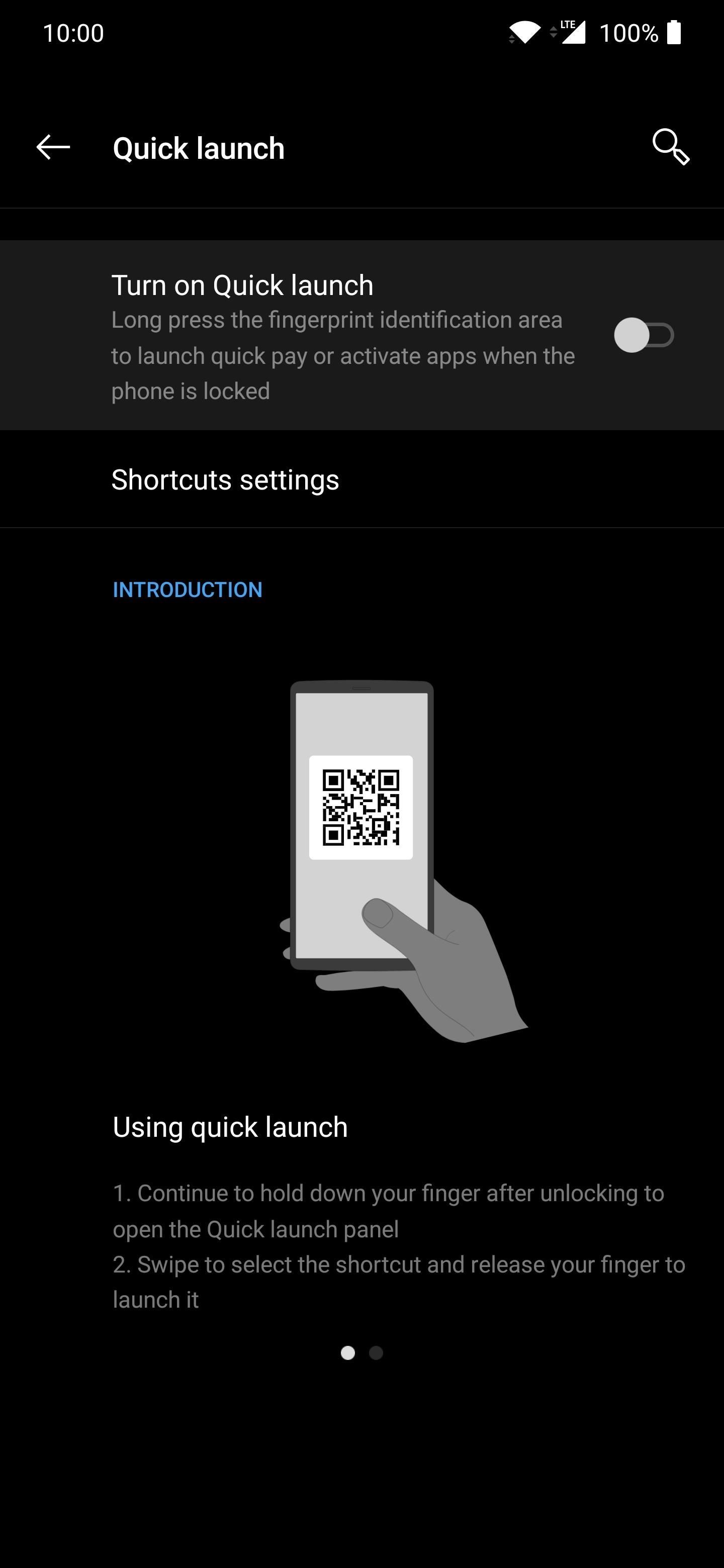 How to Add Quick App Shortcuts to the in-Display Fingerprint Scanner on Your OnePlus