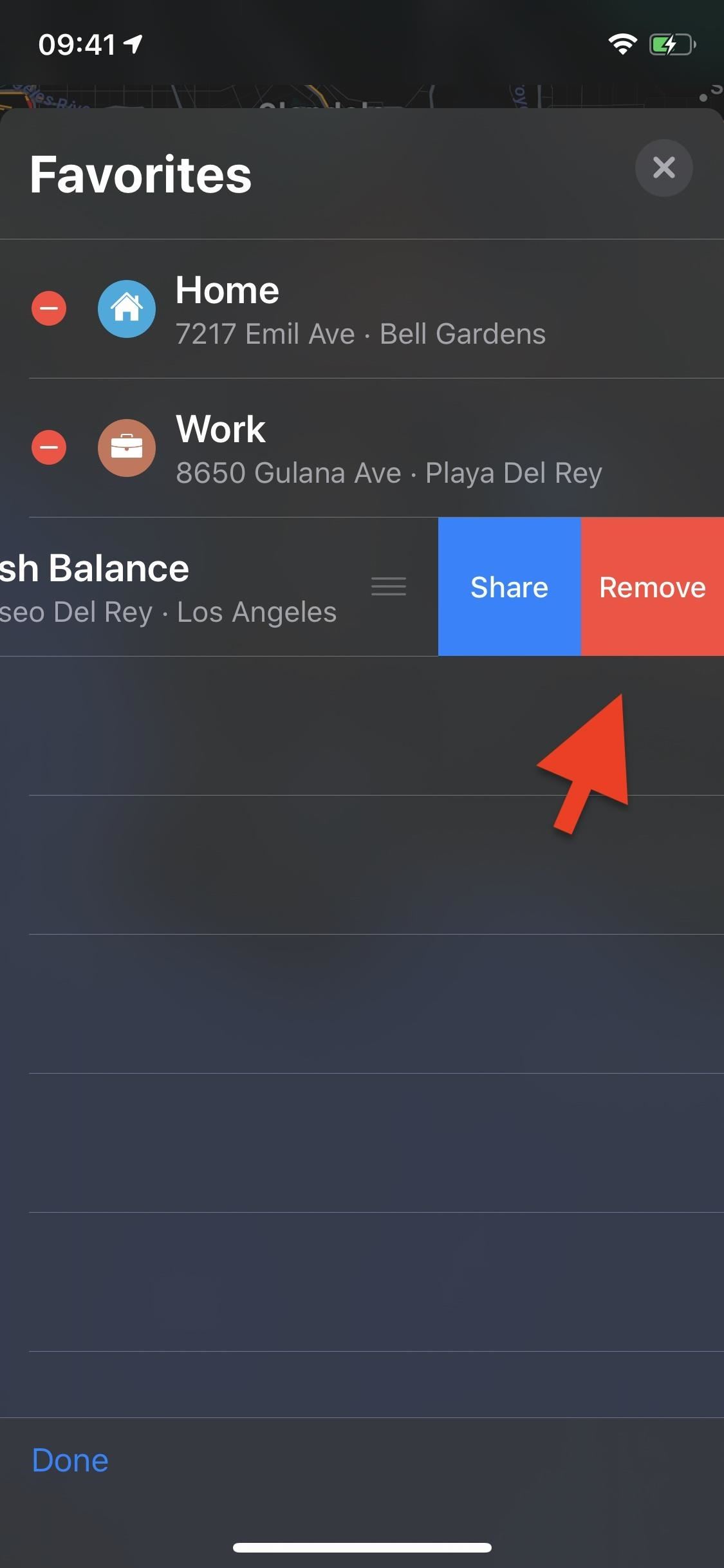 How to Add, Rearrange, Edit & Delete Favorite Locations in Apple Maps in iOS 13