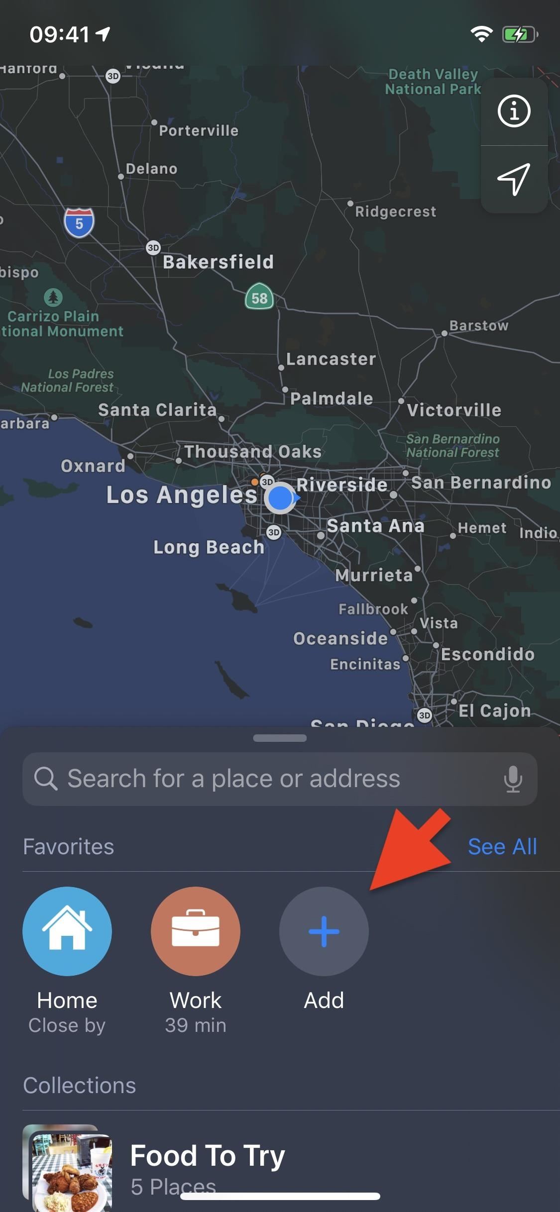 How to Add, Rearrange, Edit & Delete Favorite Locations in Apple Maps in iOS 13