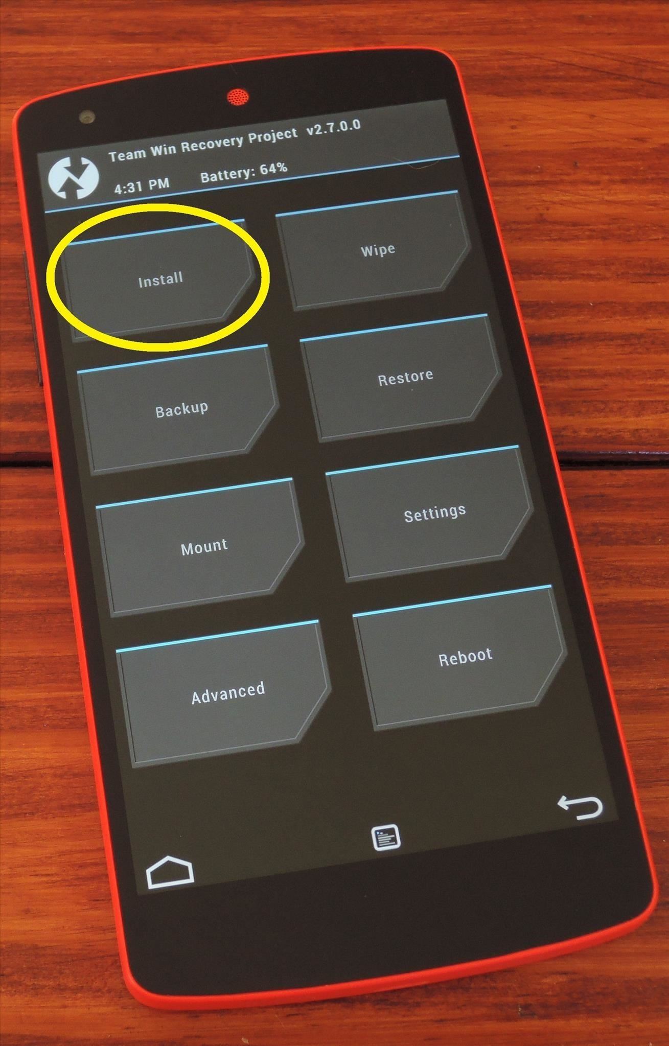 How to Add a “Reboot into Recovery” Option to Your Nexus 5's Power Menu