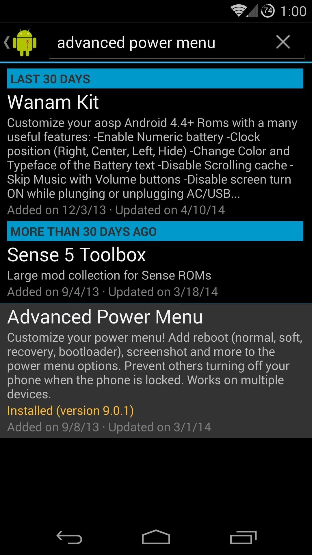 How to Add a “Reboot into Recovery” Option to Your Nexus 5's Power Menu