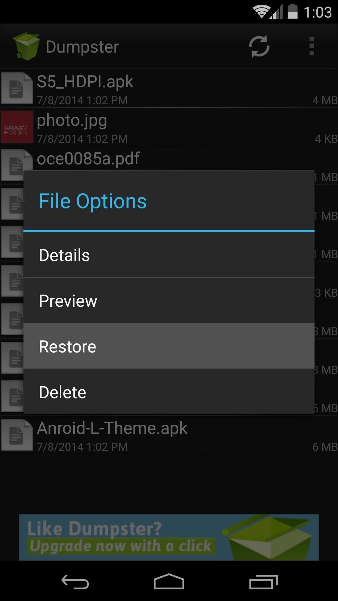 How to Add a "Recycle Bin" to Your Nexus 5 for Easier File Recovery