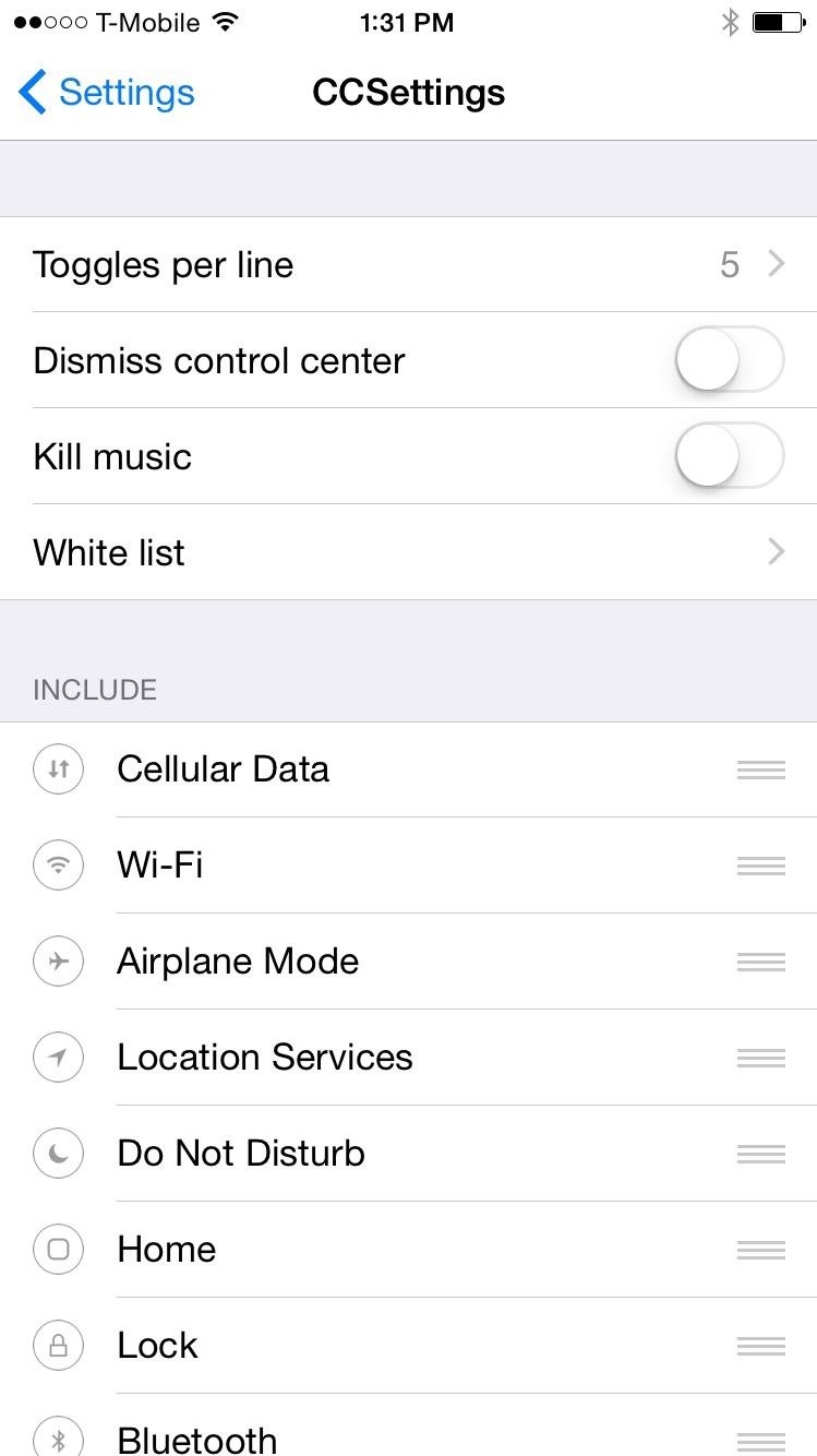 Add, Remove, & Rearrange Control Center Toggles on Your iPhone