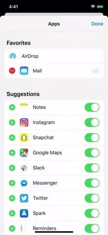 How to Add, Remove & Reorder the Share Sheet Options on Your iPhone