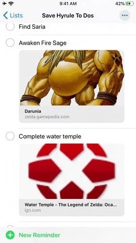 How to Add Rich Web Link Previews to Your Reminders in iOS 13