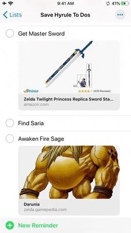 How to Add Rich Web Link Previews to Your Reminders in iOS 13