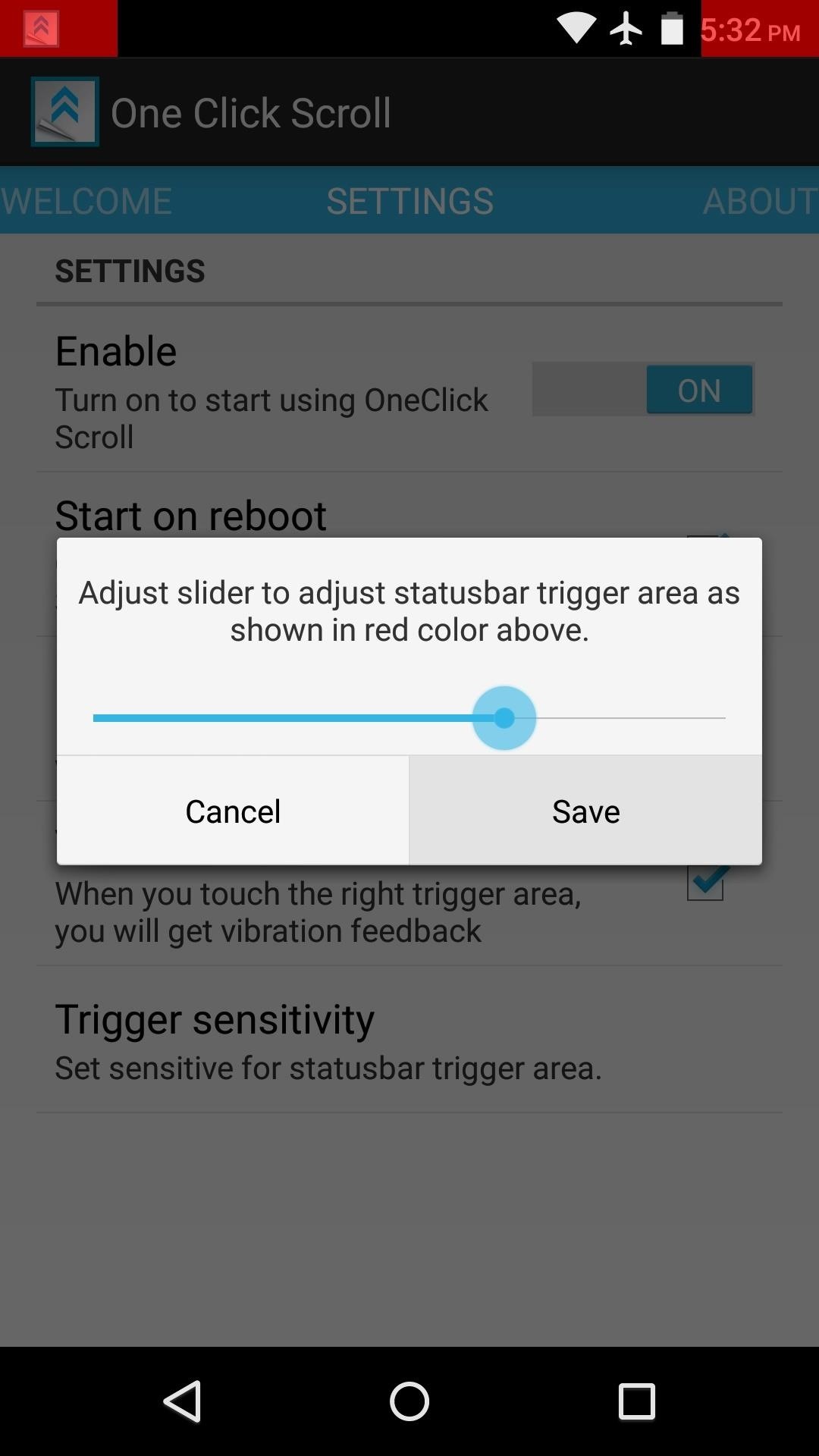 Add Tap-to-Scroll Functionality on Android to Quickly Jump to the Top or Bottom of Any Page