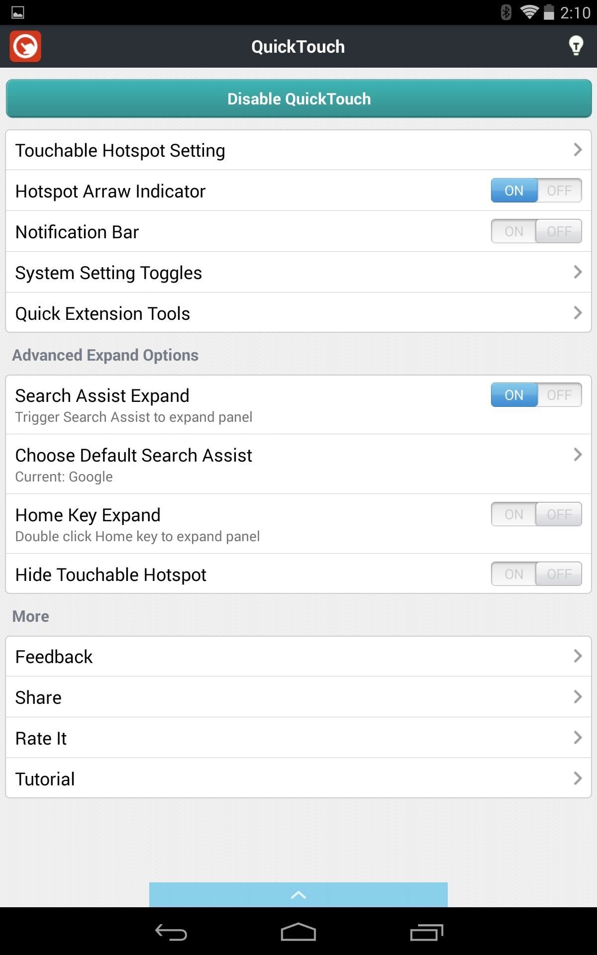 How to Add Thumb-Friendly Quick Settings to Your Nexus 7 Tablet