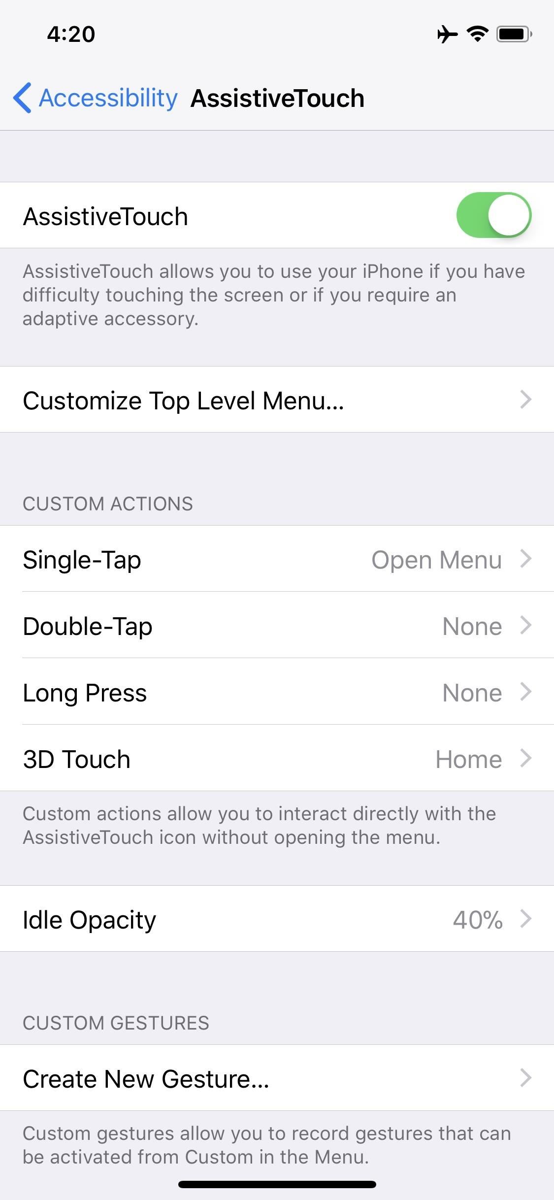 How to Add a Virtual Home Button to iPhone X with AssistiveTouch