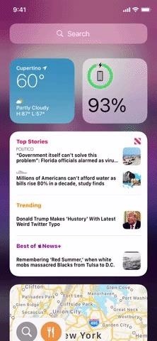 How to Add Widgets to Your iPhone's Home Screen in iOS 14