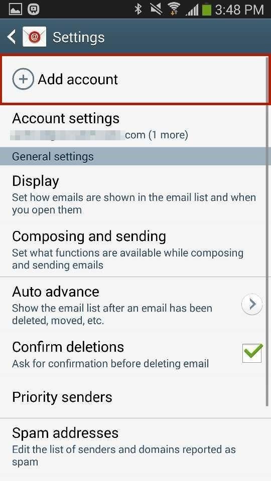 How to Add Your iCloud Email Account to Your Galaxy Note 3 or Other Android Device