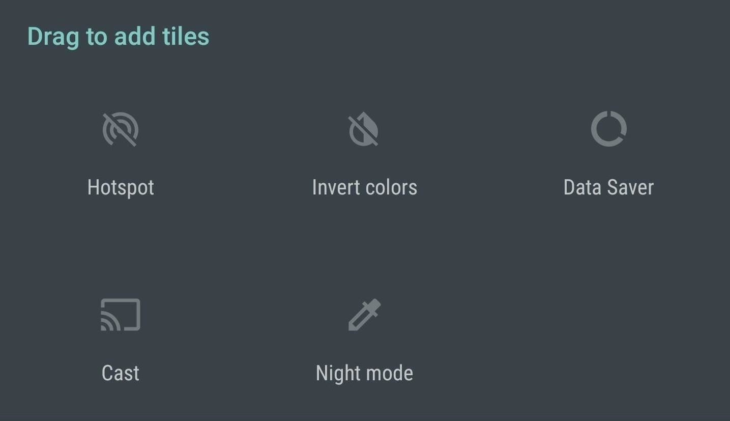 How to Add Your Own Quick Settings Tiles in Android Nougat