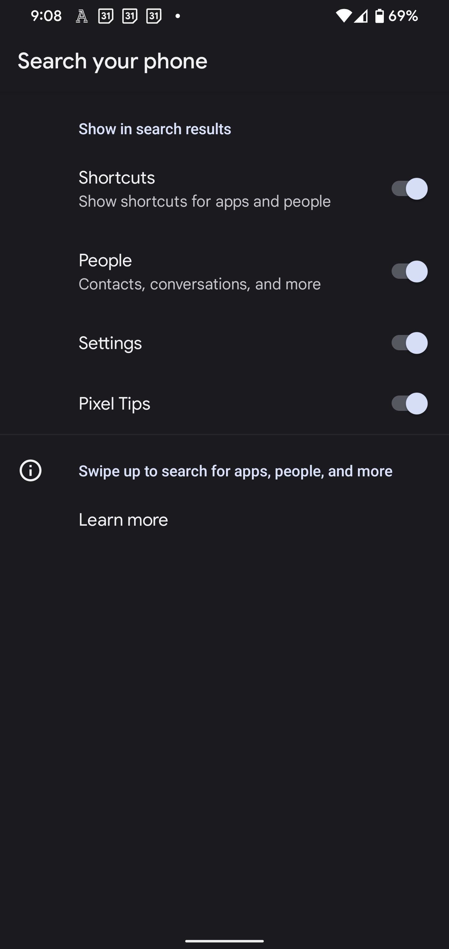 Android 12's Upgraded Search Gives You Quick Access to Contacts, App Shortcuts, Phone Settings, and More