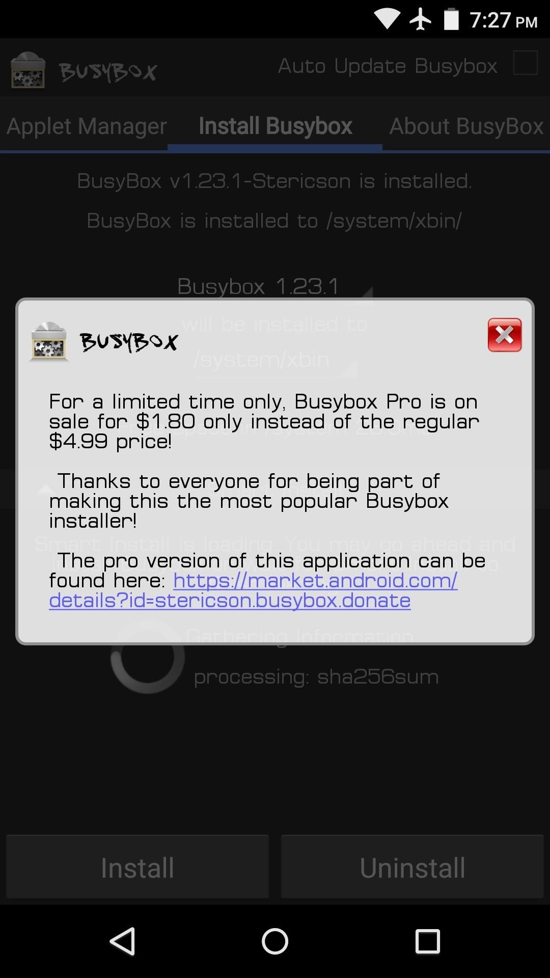 Android Basics: How to Install BusyBox Commands