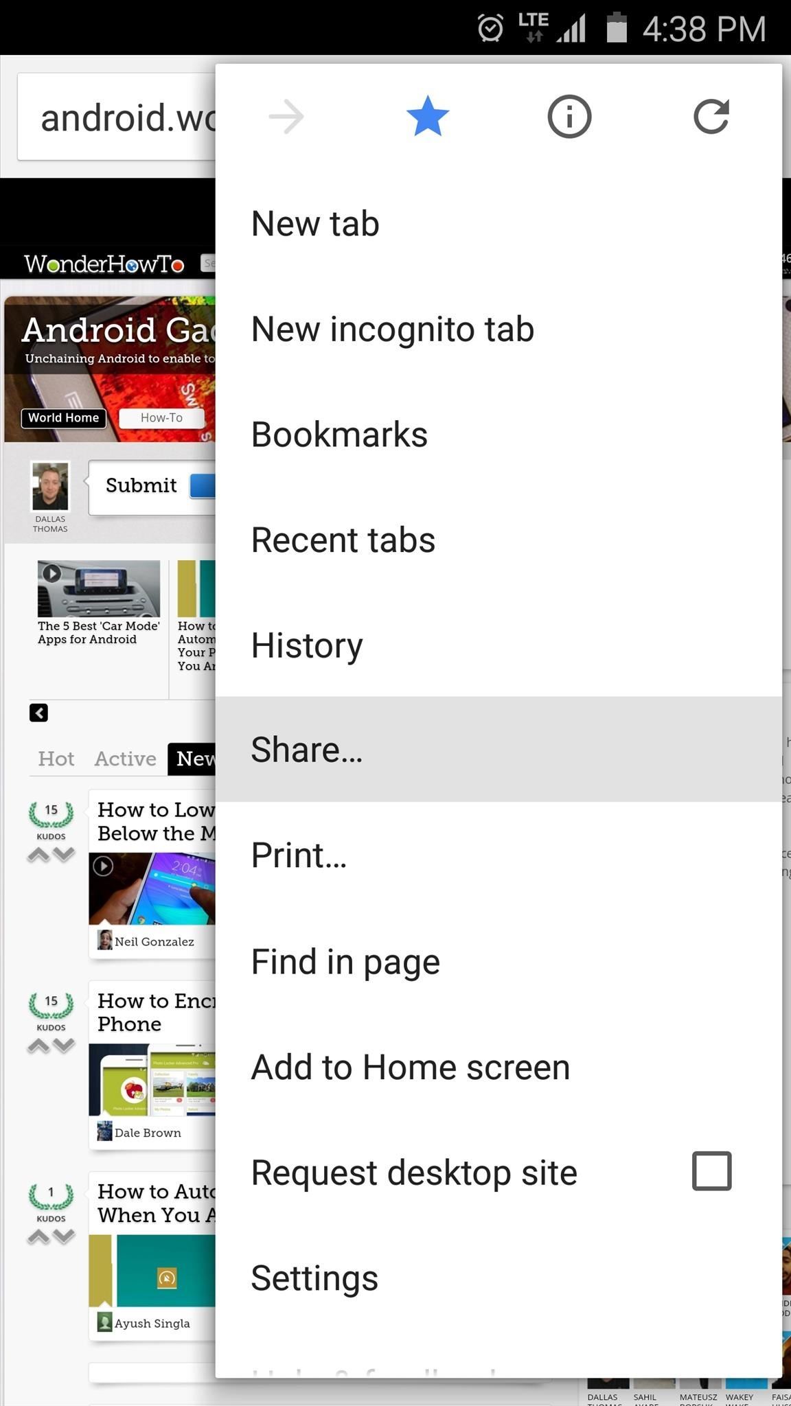 Android Basics: How to Use the Share Menu