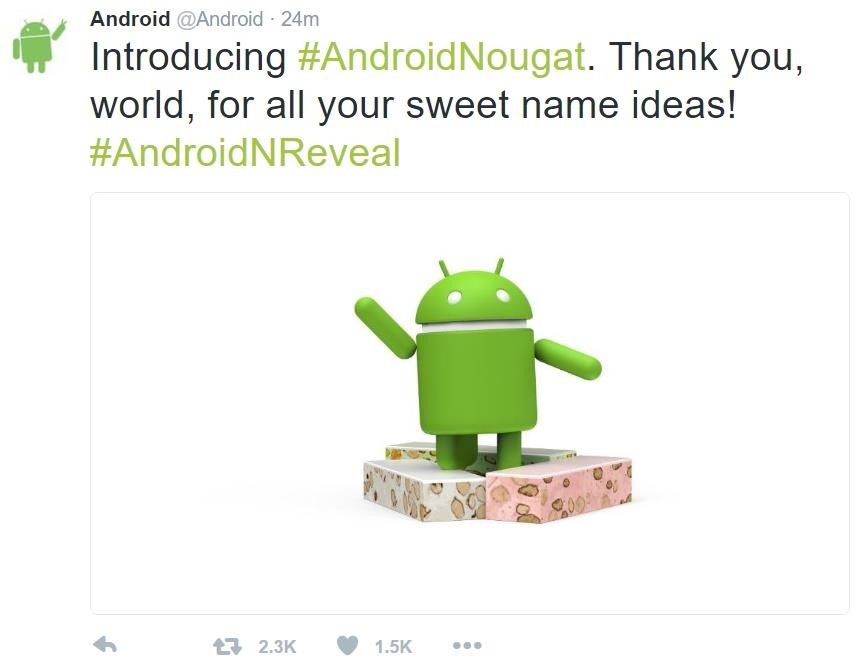 Android N Is Officially Named Nougat—Are You on Board?