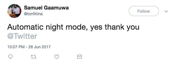 Android Users Rejoice! Twitter Update Brings Automatic Night Mode