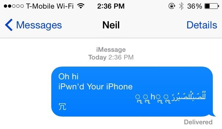 Any Asshole with Your Phone Number Can Cripple Your iPhone