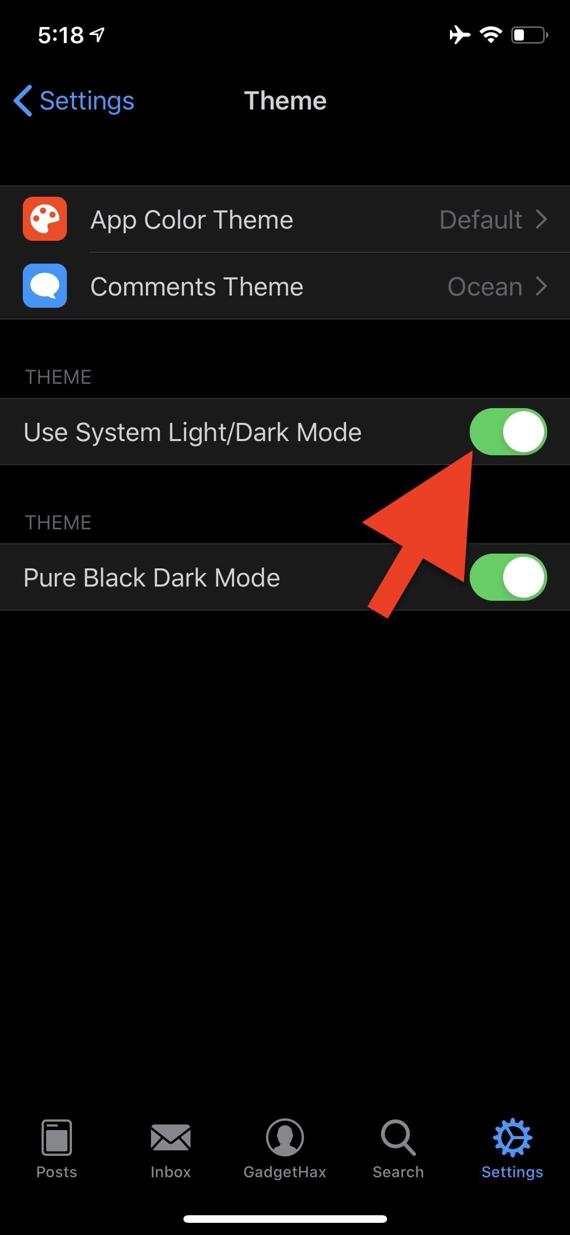 App Not Following iOS 13's Dark Mode? Check These Settings