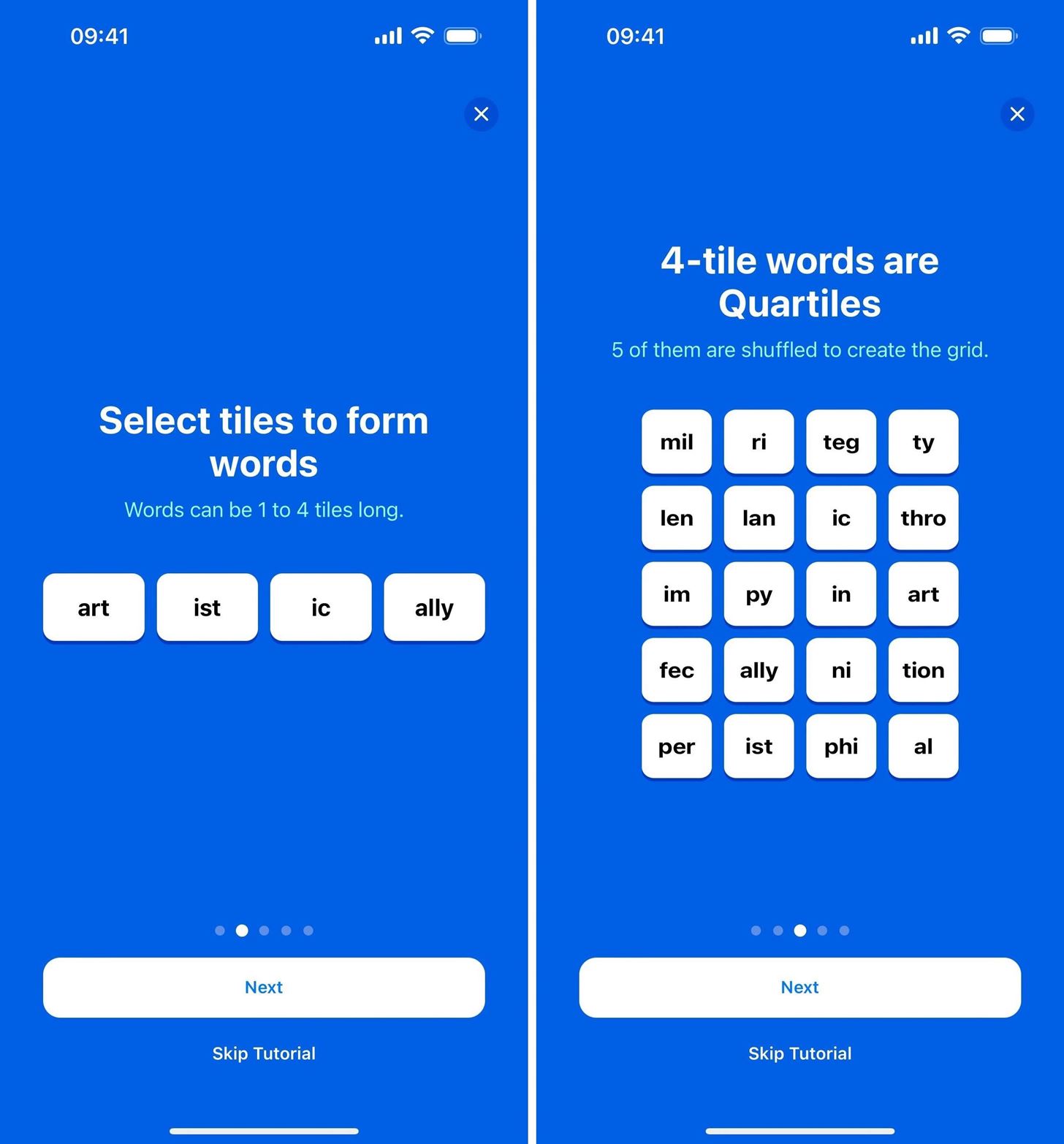 Apple Has a Killer New Word Game Puzzle Called Quartiles on iOS 17.5