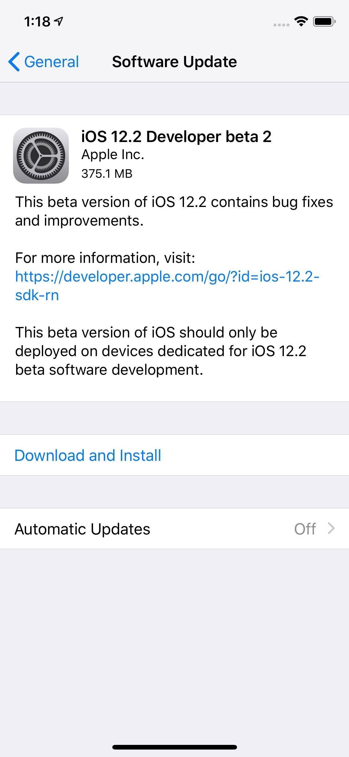 Apple Just Released iOS 12.2 Beta 2 for iPhone to Developers, Includes Four New Animoji