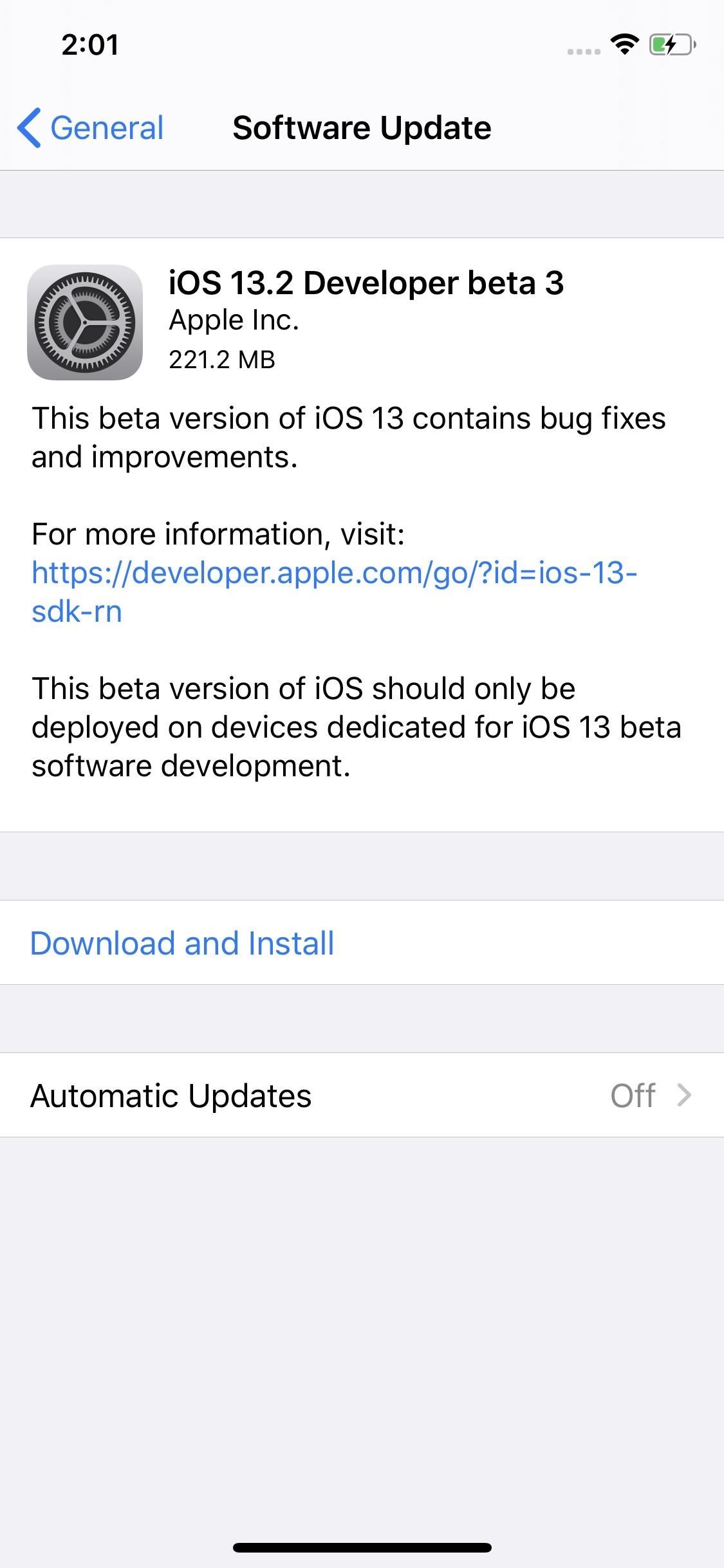 Apple Just Released iOS 13.2 Developer Beta 3 for iPhone